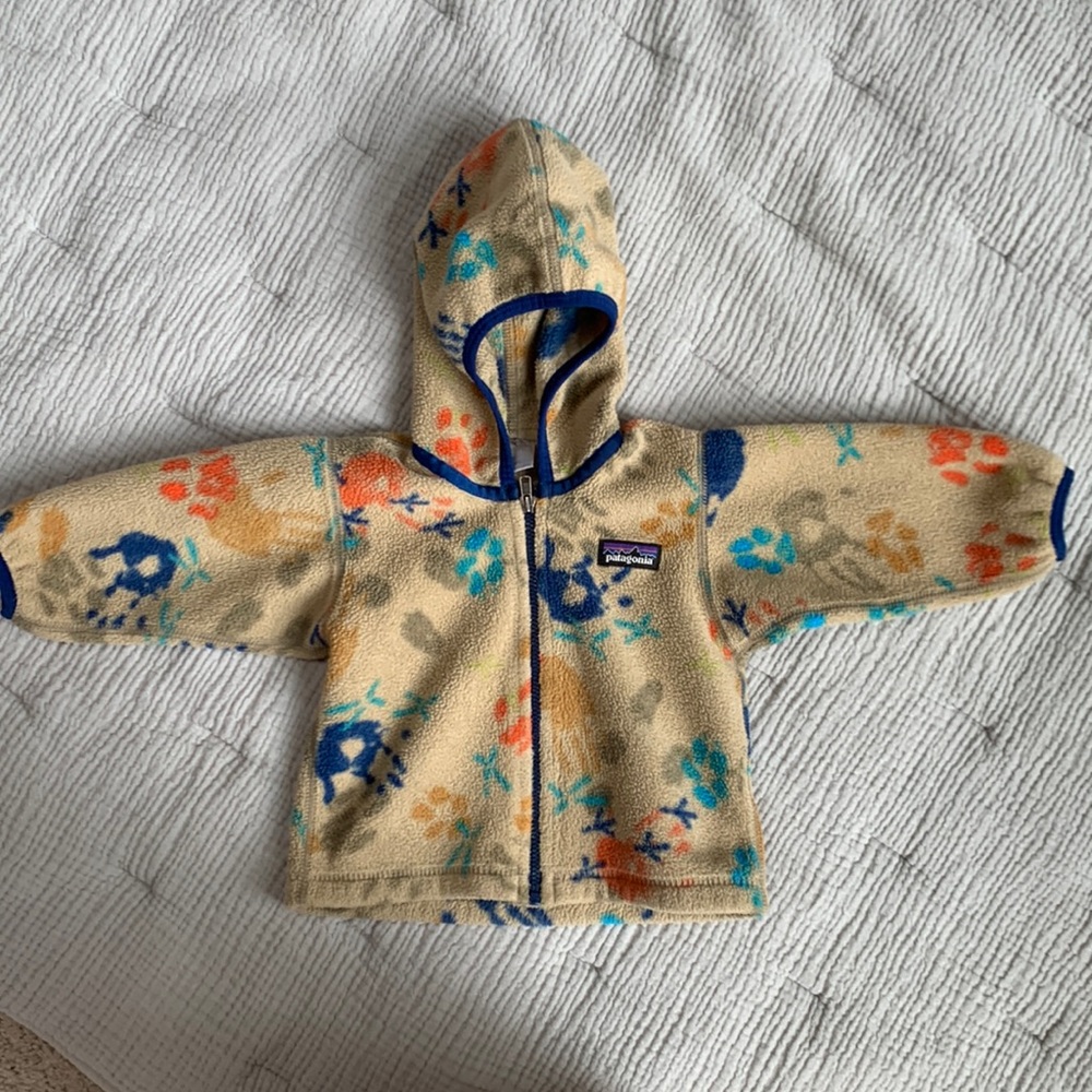Patagonia Baby Fleece Jacket 3-6 month.  Used Condition, Tons of life left